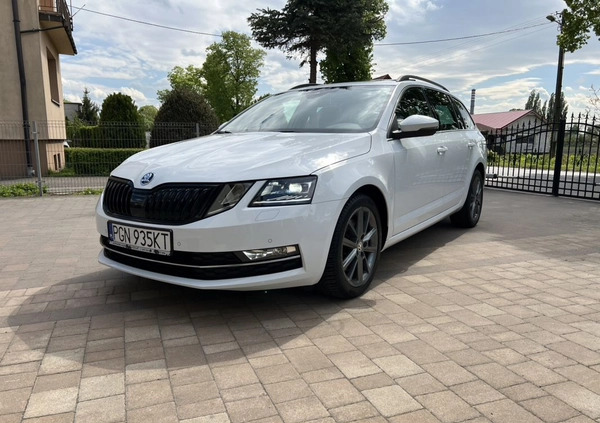 Skoda Octavia cena 71999 przebieg: 115000, rok produkcji 2018 z Kąty Wrocławskie małe 529